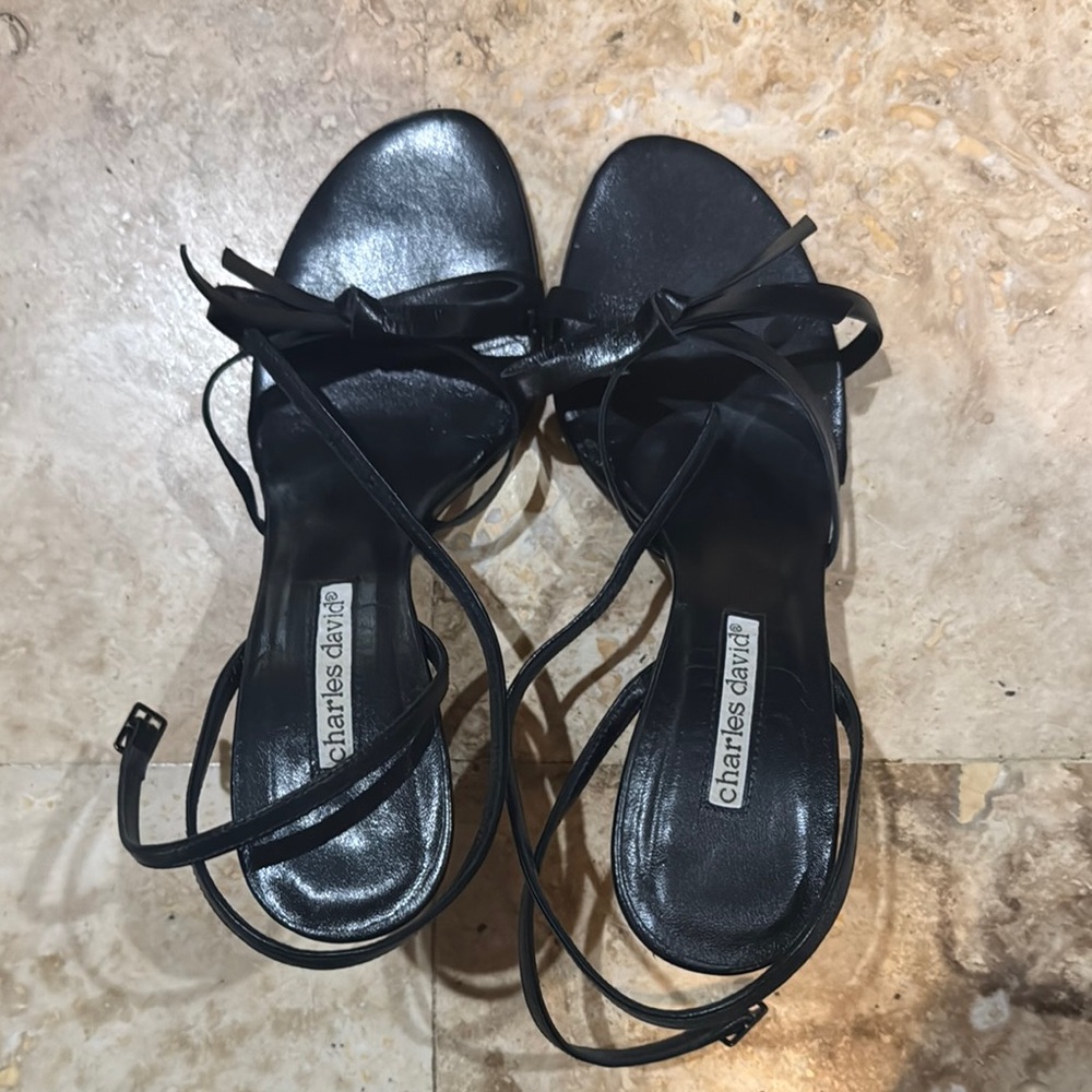 Charles David Black Women's Sandals